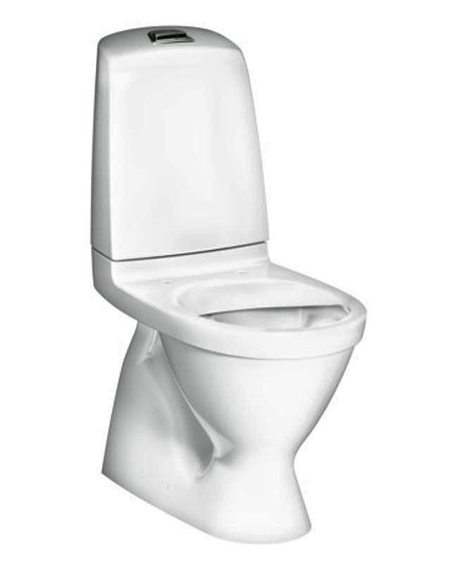 Унитаз Gustavsberg Nautic Hygienic Flush безободковый Выпуск Вертикальный