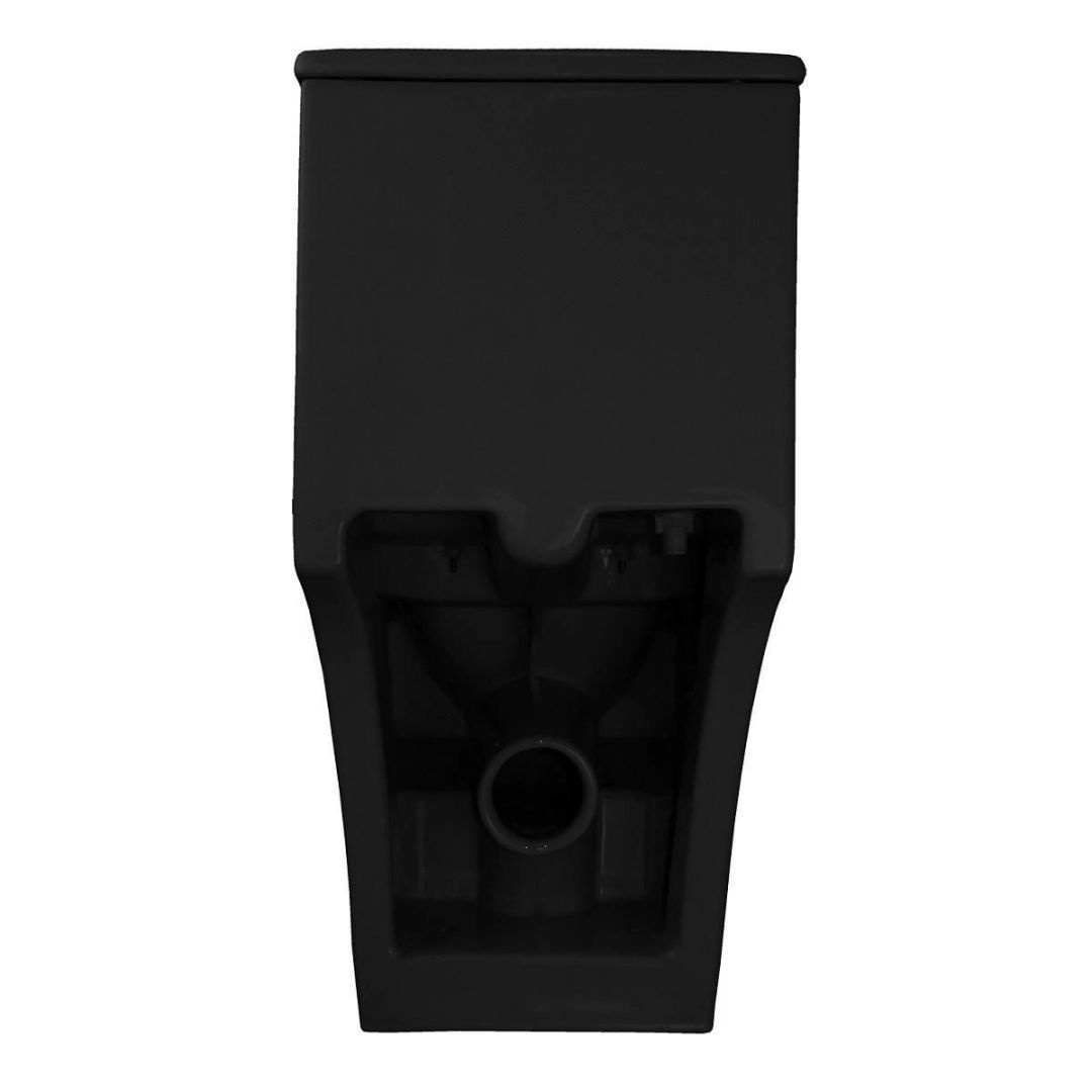 Унитаз Azario GRESSA  AZ-1111MB Безободковый Выпуск Горизонтальный