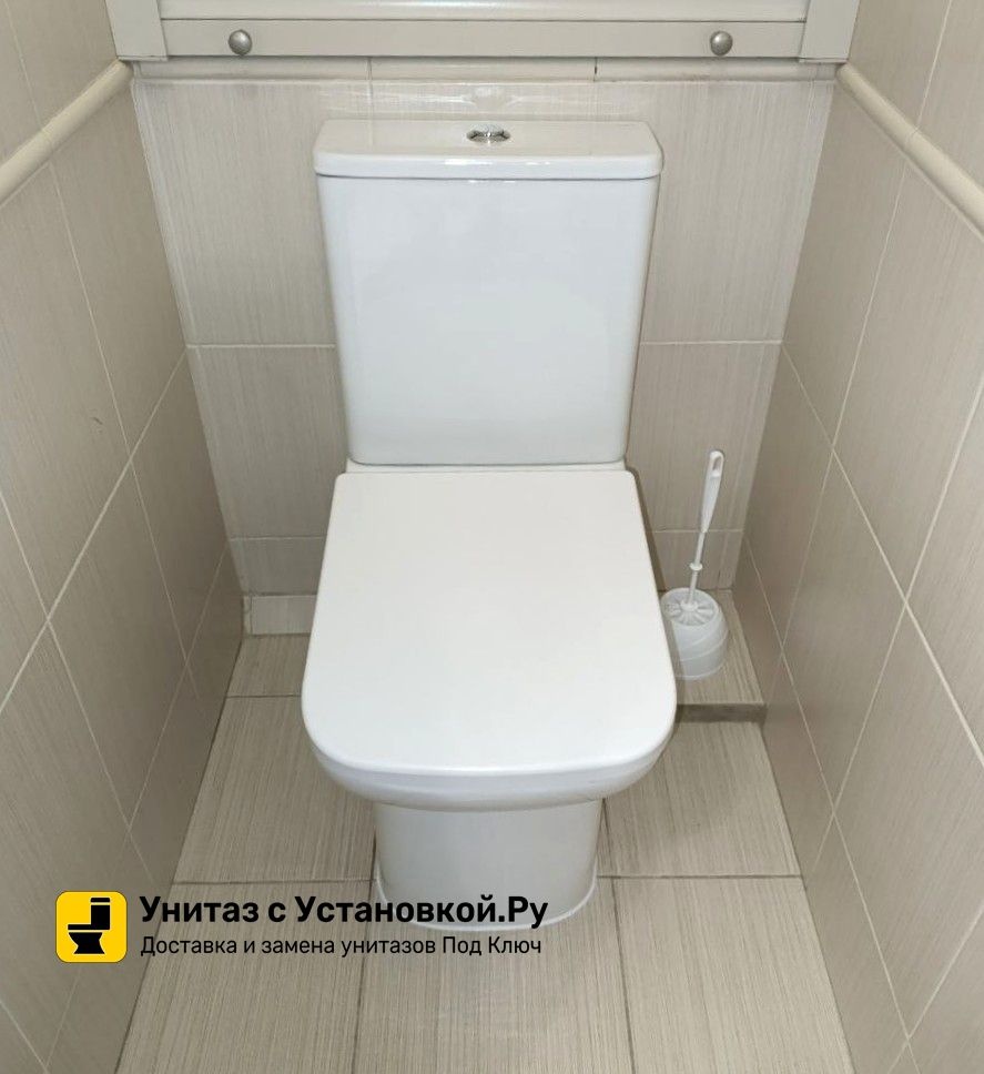 Унитаз Azario Alba AZ-8323 Безободковый Выпуск Горизонтальный