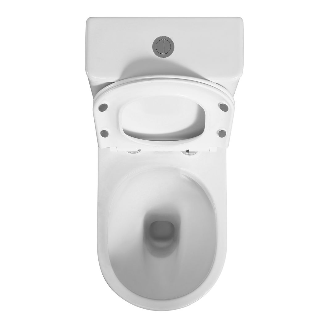 Унитаз Azario Azario BONELLE AZ-1229A Безободковый  Горизонтальный Выпуск