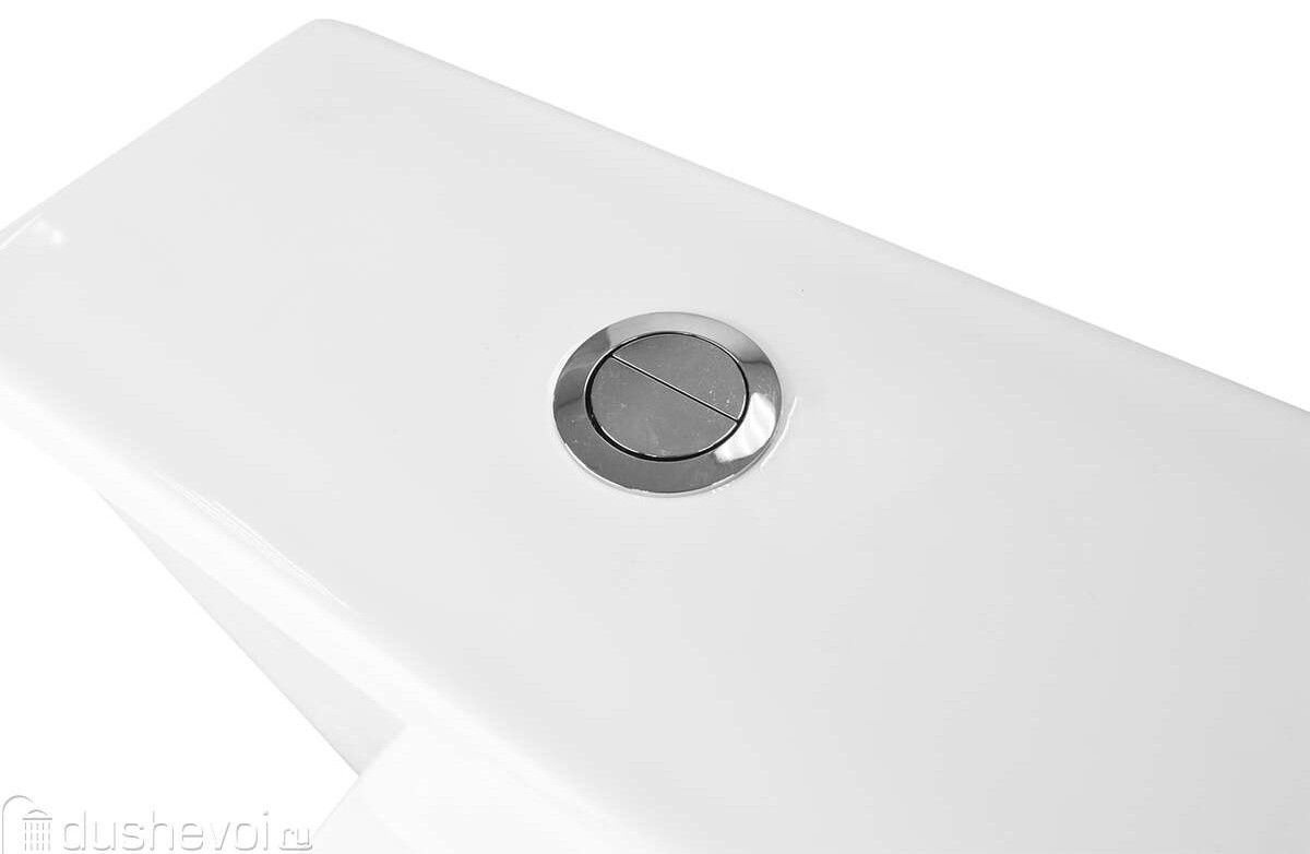 Унитаз  Azario Fretta Round AZ-7121 Безободковый Выпуск Горизонтальный