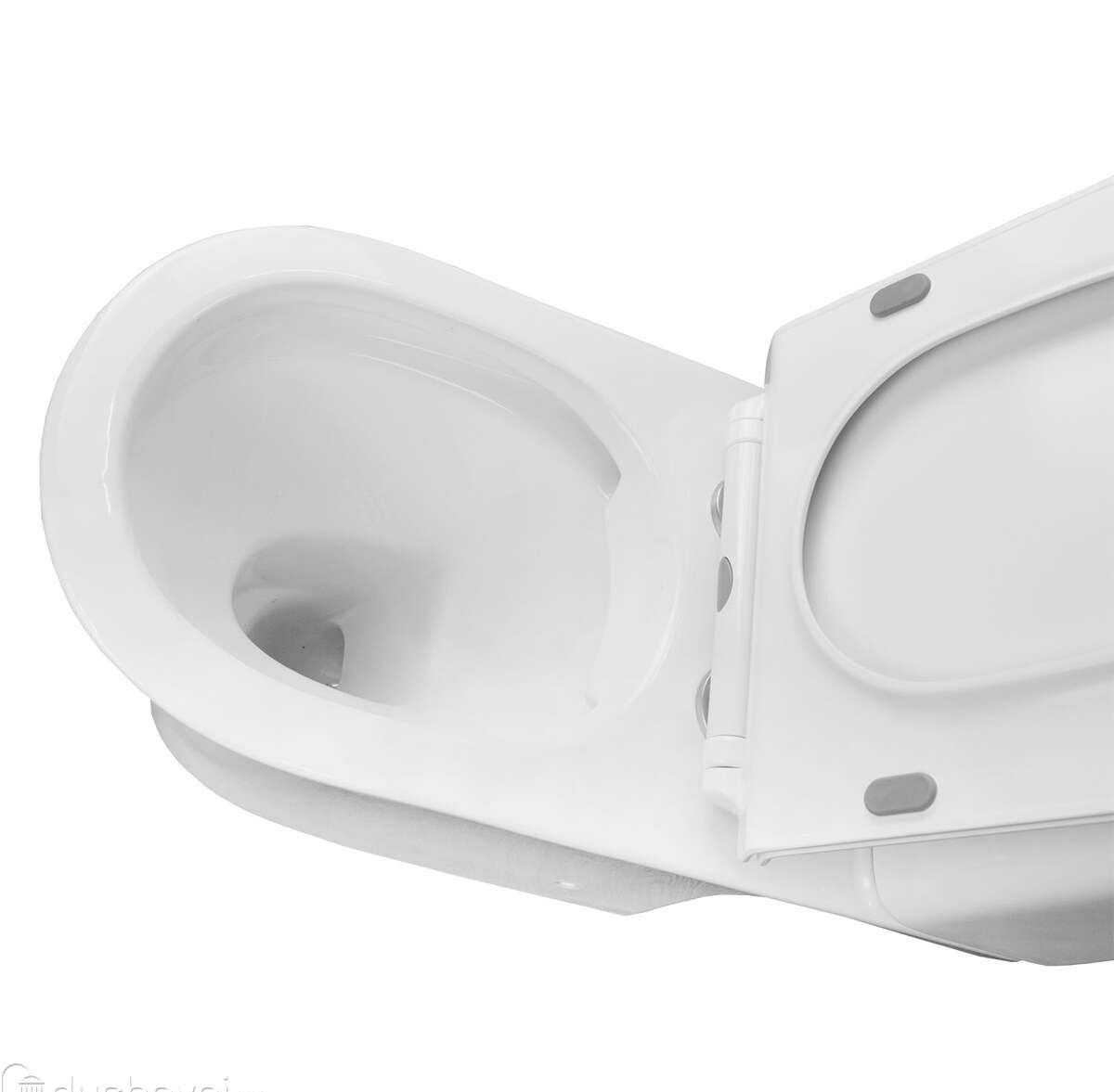 Унитаз  Azario Fretta Round AZ-7121 Безободковый Выпуск Горизонтальный