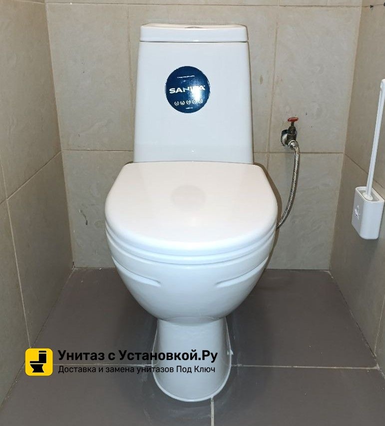 Унитаз Sanita Марс Косой Выпуск безободковый