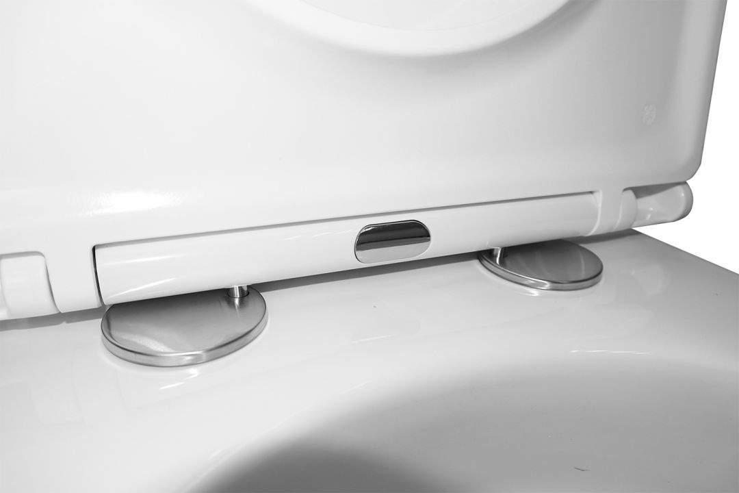 Унитаз Azario Grado AZ-2141 Безободковый Выпуск Горизонтальный