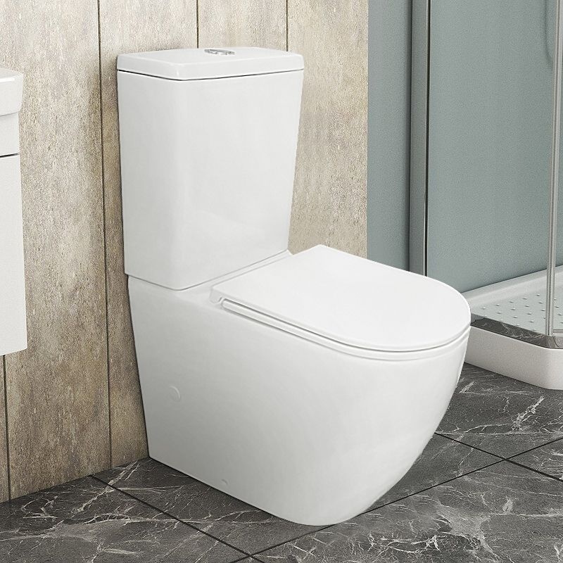 Унитаз Azario Grado AZ-2141 Безободковый Выпуск Горизонтальный