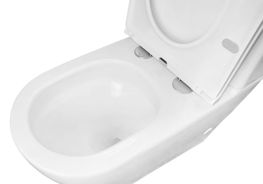 Унитаз Azario Grado AZ-2141 Безободковый Выпуск Горизонтальный