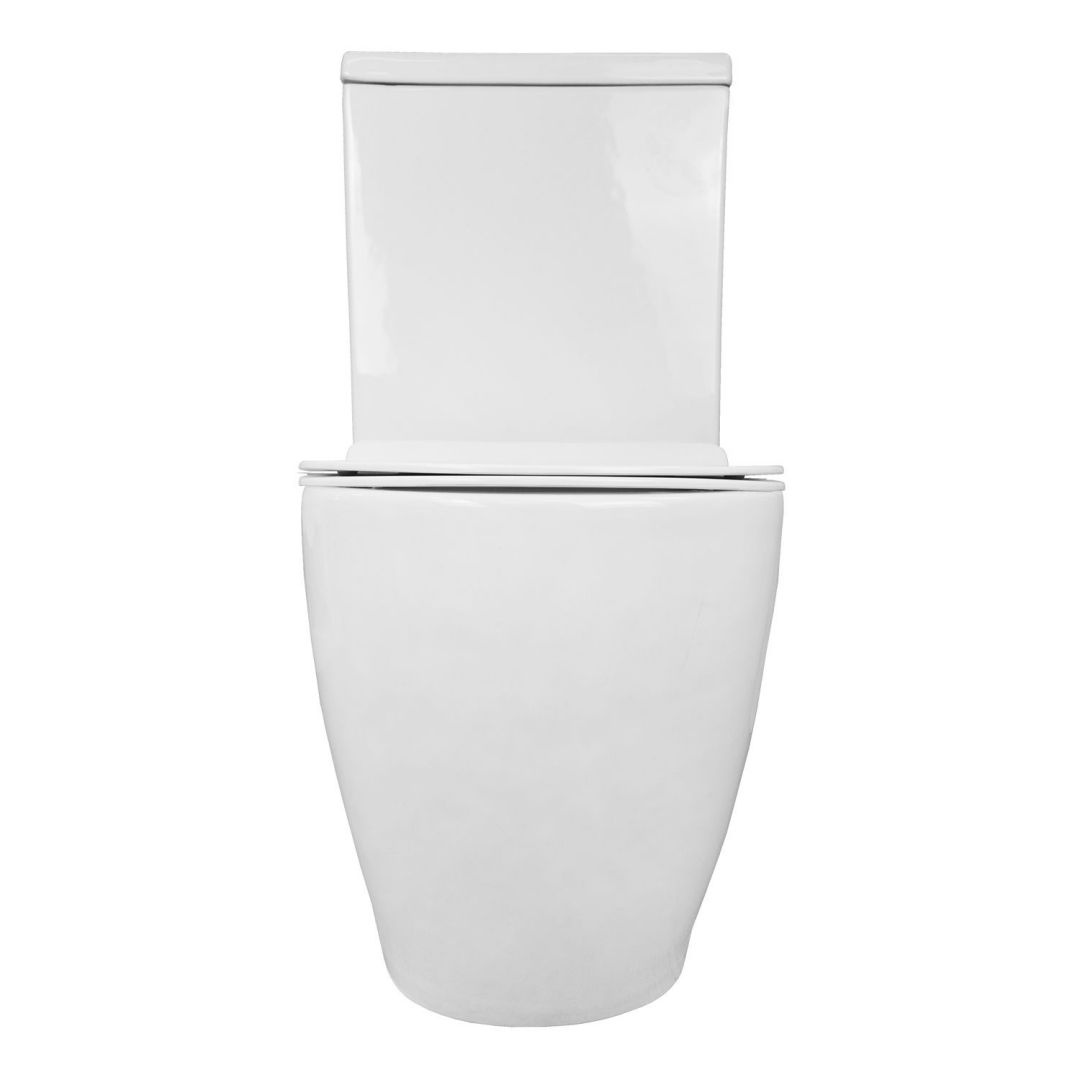 Унитаз Azario Corsa AZ-2062S Безободковый Выпуск Горизонтальный