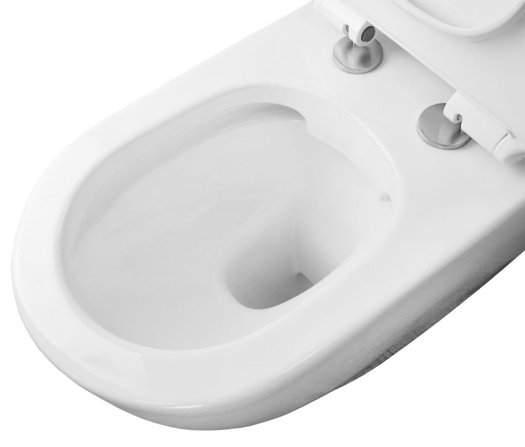 Унитаз Azario Corsa AZ-2062S Безободковый Выпуск Горизонтальный