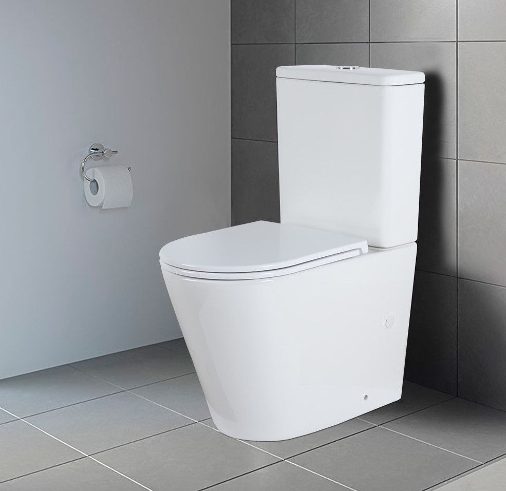 Унитаз Azario Vetro Z-2149 Безободковый Выпуск Горизонтальный