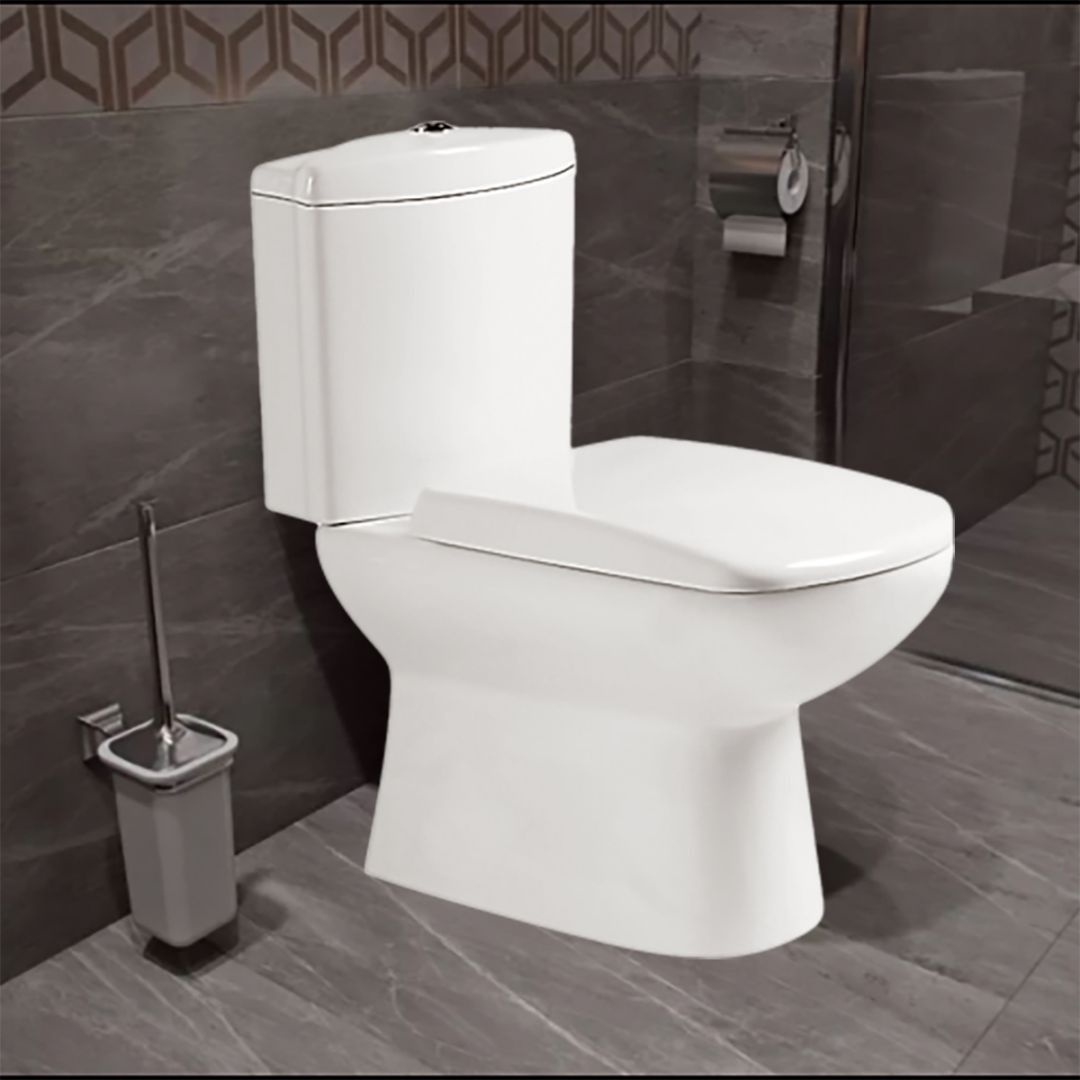 Унитаз Azario Elana AZ-234 Безободковый Выпуск Горизонтальный