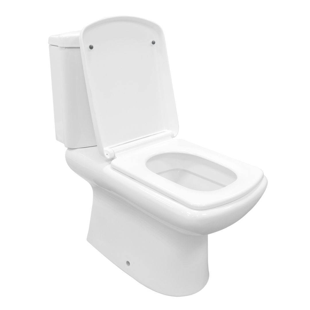 Унитаз Azario Elana AZ-234 Безободковый Выпуск Горизонтальный