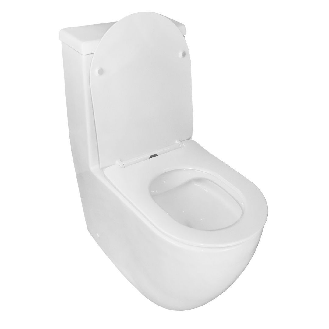 Унитаз Azario Morano AZ-1001 Безободковый Выпуск Горизонтальный