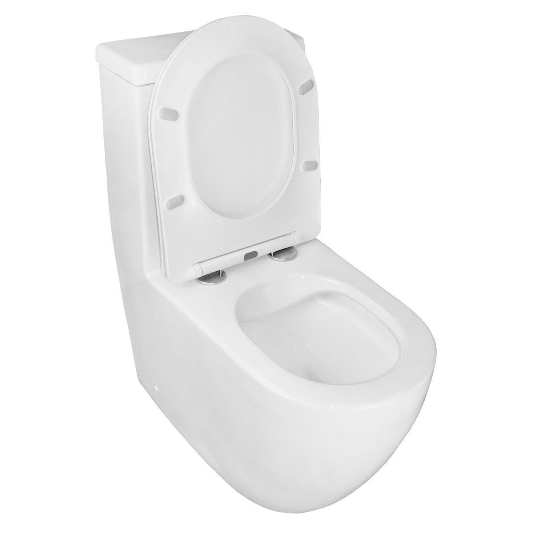 Унитаз Azario Morano AZ-1001 Безободковый Выпуск Горизонтальный