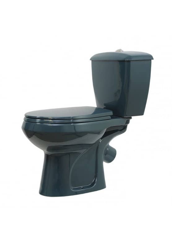 Унитаз Оскольская Керамика Эллиса Зеленый Косой Выпуск