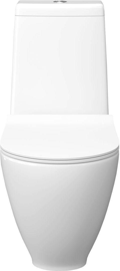 Унитаз Безободковый Керамин Трино Горизонтальный Выпуск