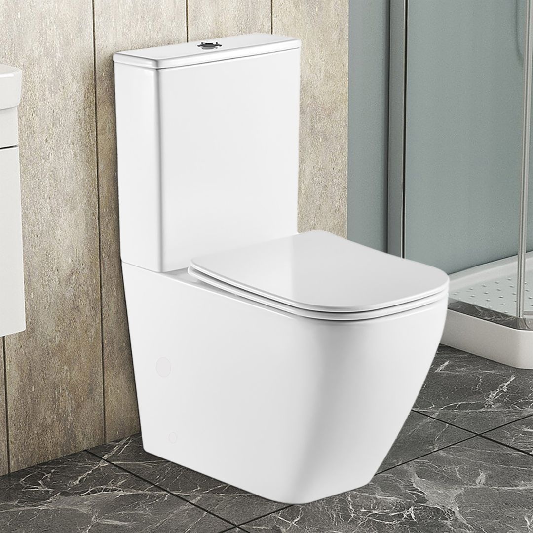 Унитаз Azario Levanto AZ-1228A Выпуск Горизонтальный Безободковый