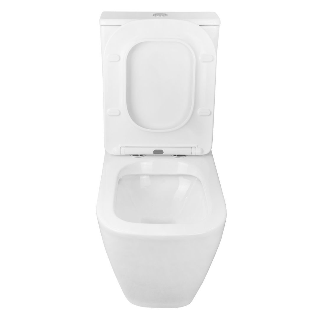 Унитаз Azario Levanto AZ-1228A Выпуск Горизонтальный Безободковый