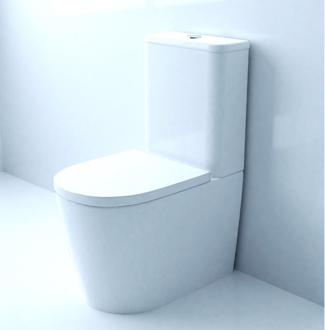 Унитаз Azario Luana AZ-8593 Безободковый Выпуск Горизонтальный