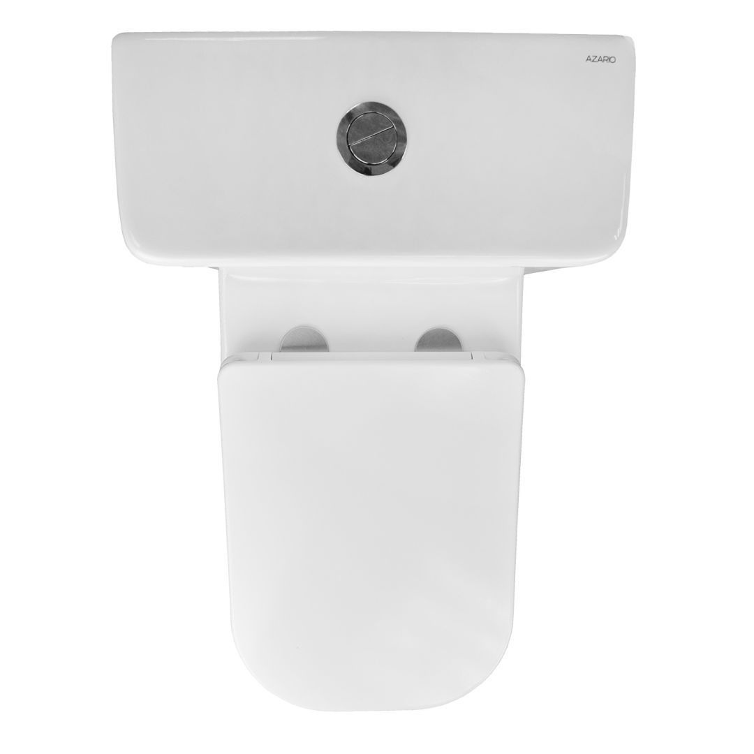 Унитаз  Azario FRETTA SQUARE Безободковый Выпуск Горизонтальный