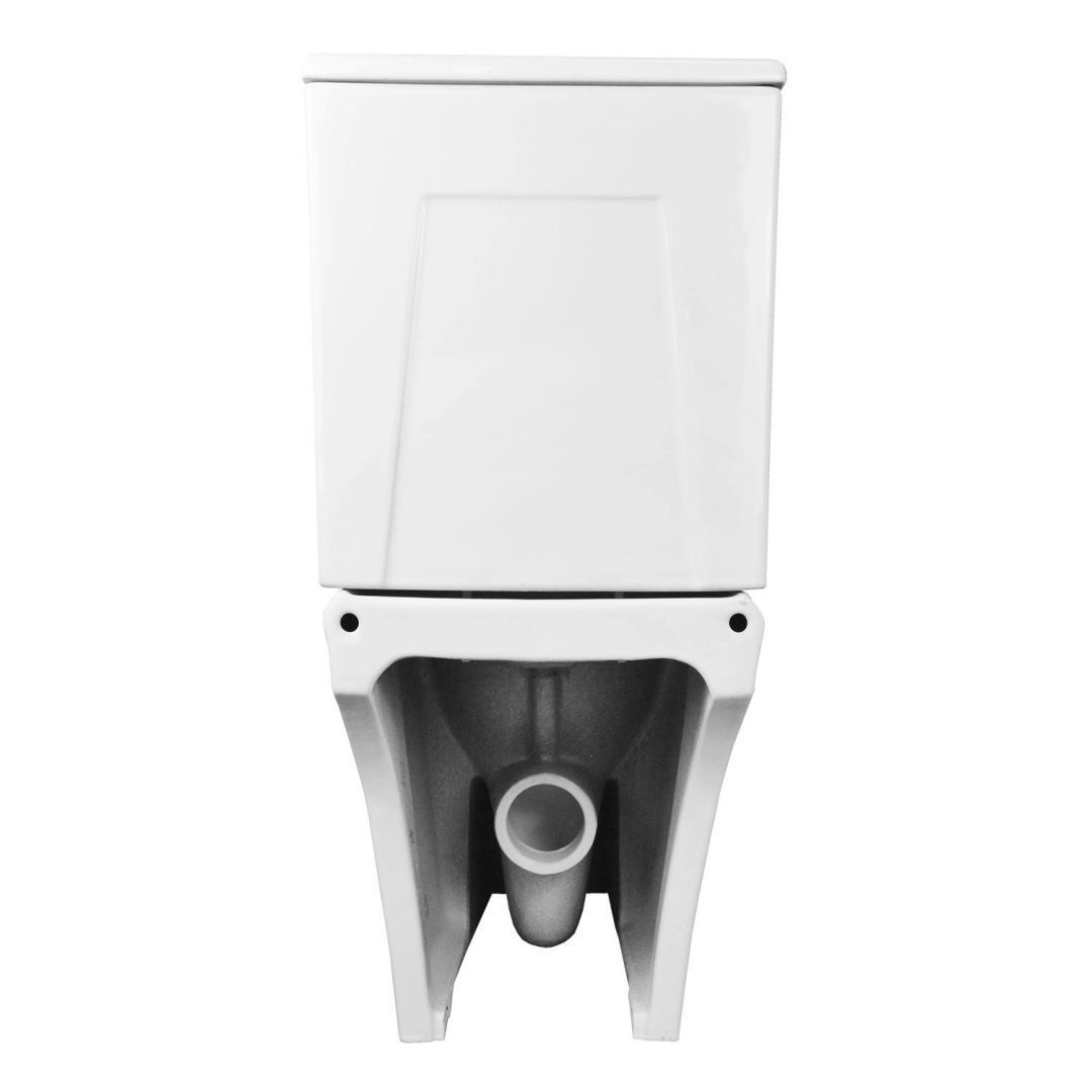 Унитаз Azario Avero AZ-3121 безободковый Горизонтальный Выпуск