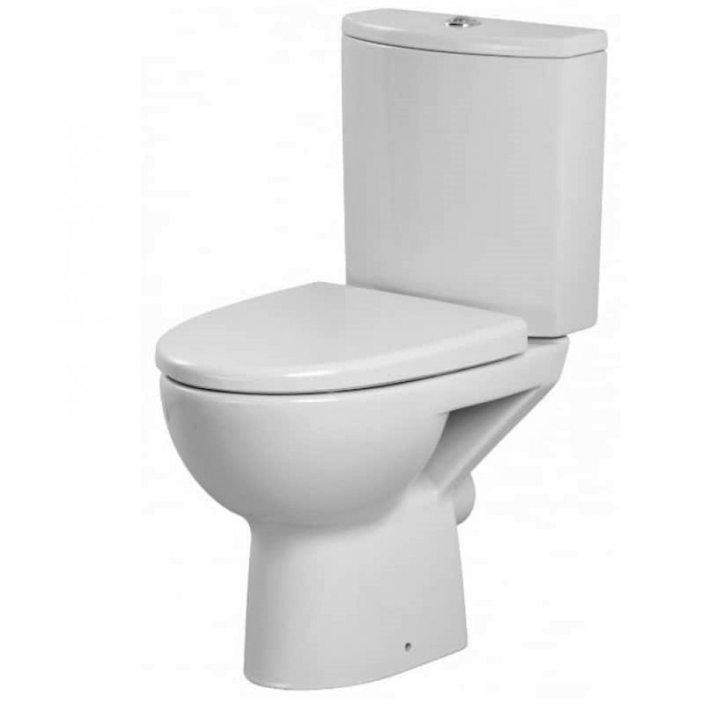 Унитаз Cersanit Parva New Clean Горизонтальный Выпуск Безободковый