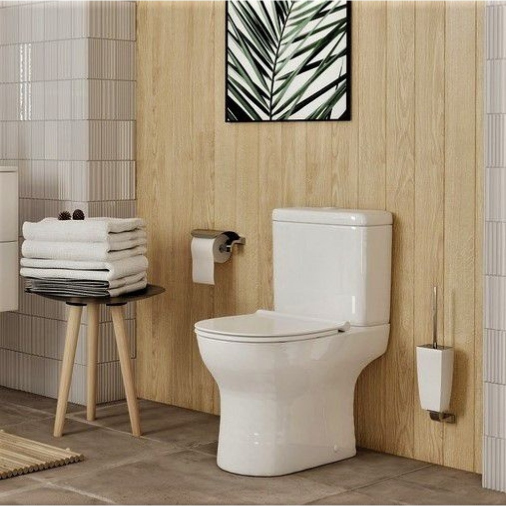 Унитаз Iddis Drum Безободковый Горизонтальный Выпуск