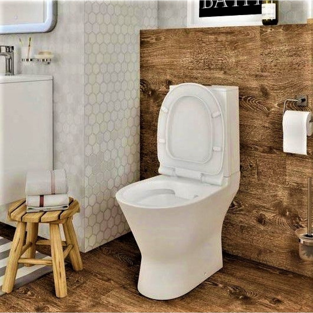 Унитаз Iddis Edifice Rimless Безободковый Горизонтальный Выпуск