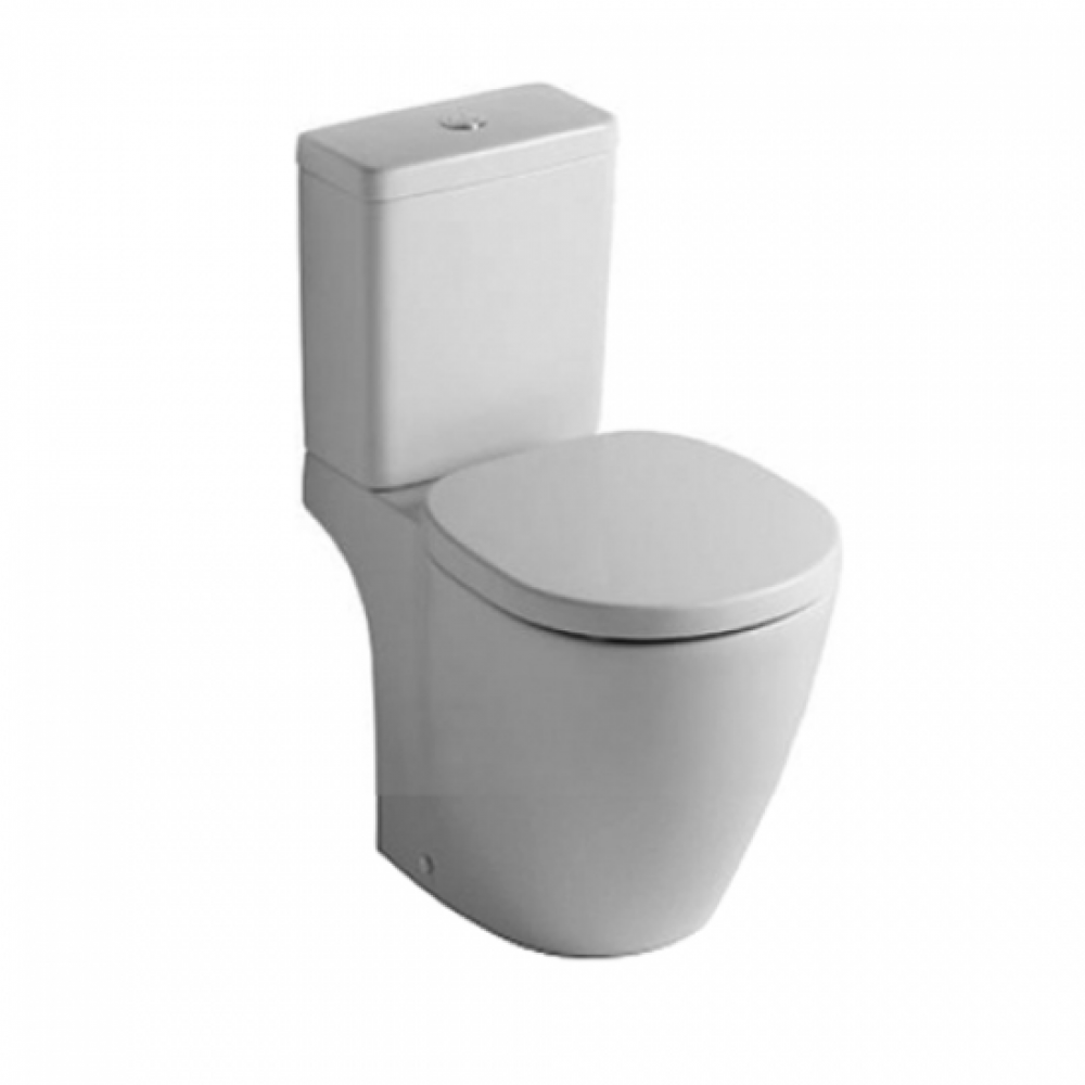 Унитаз Ideal Standard Space Cube Укороченный Горизонтальный Выпуск