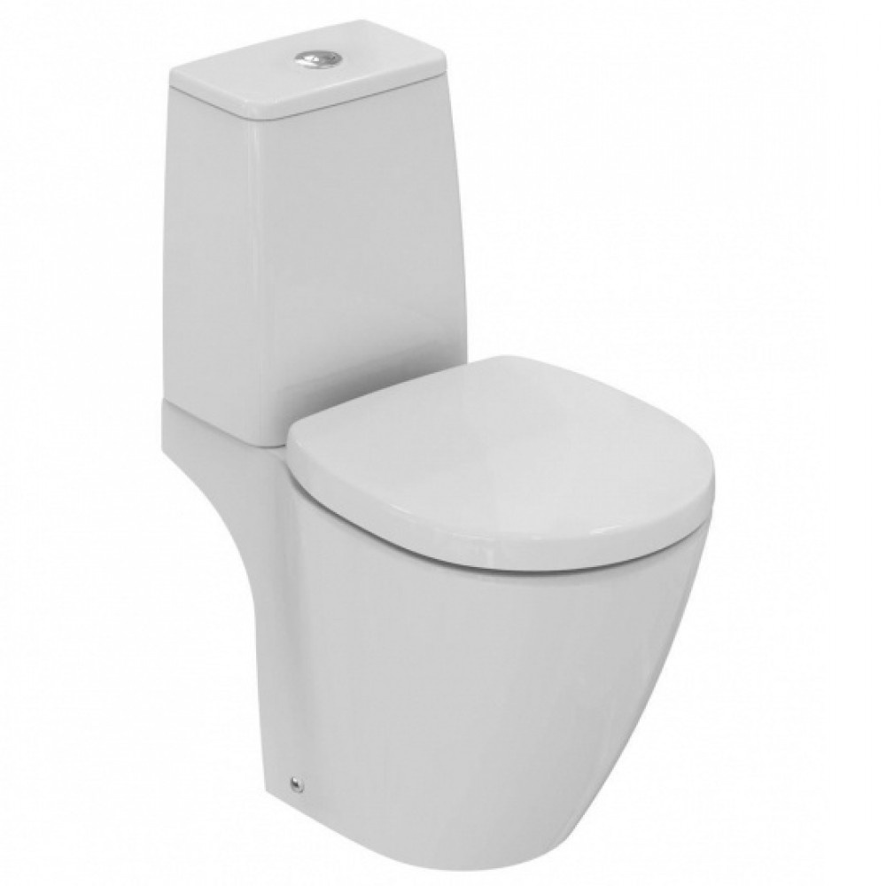 Унитаз Ideal Standard Space Scan Укороченный Горизонтальный Выпуск