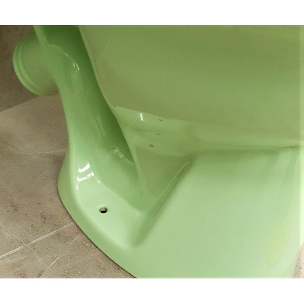 Унитаз Керамин Рива Салатовый Косой Выпуск