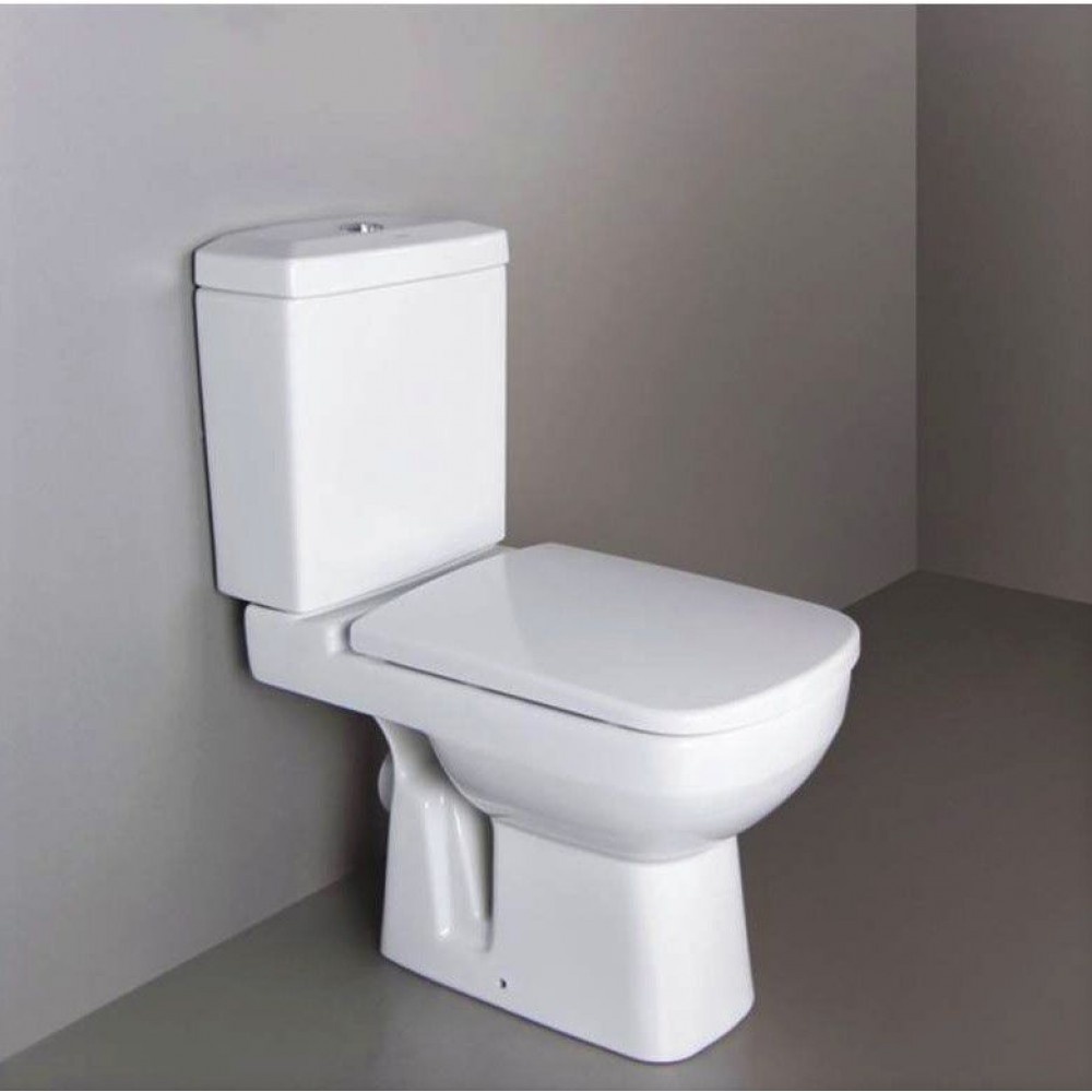 Унитаз Кировская Керамика Rosa Домино Выпуск Горизонтальный