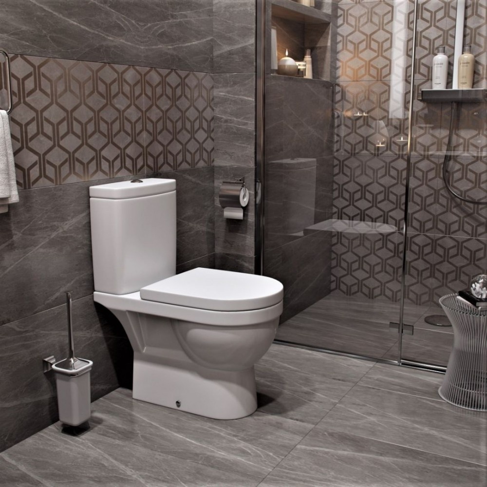 Унитаз Кировская Керамика Rosa Престиж Выпуск Горизонтальный