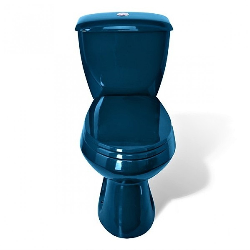 Унитаз Оскольская Керамика Дора Зеленый Горизонтальный Выпуск