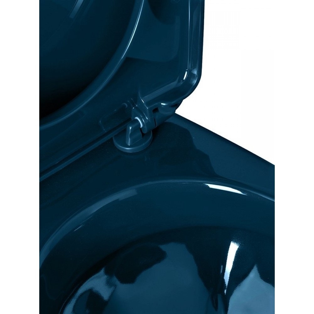 Унитаз Оскольская Керамика Дора Зеленый Горизонтальный Выпуск