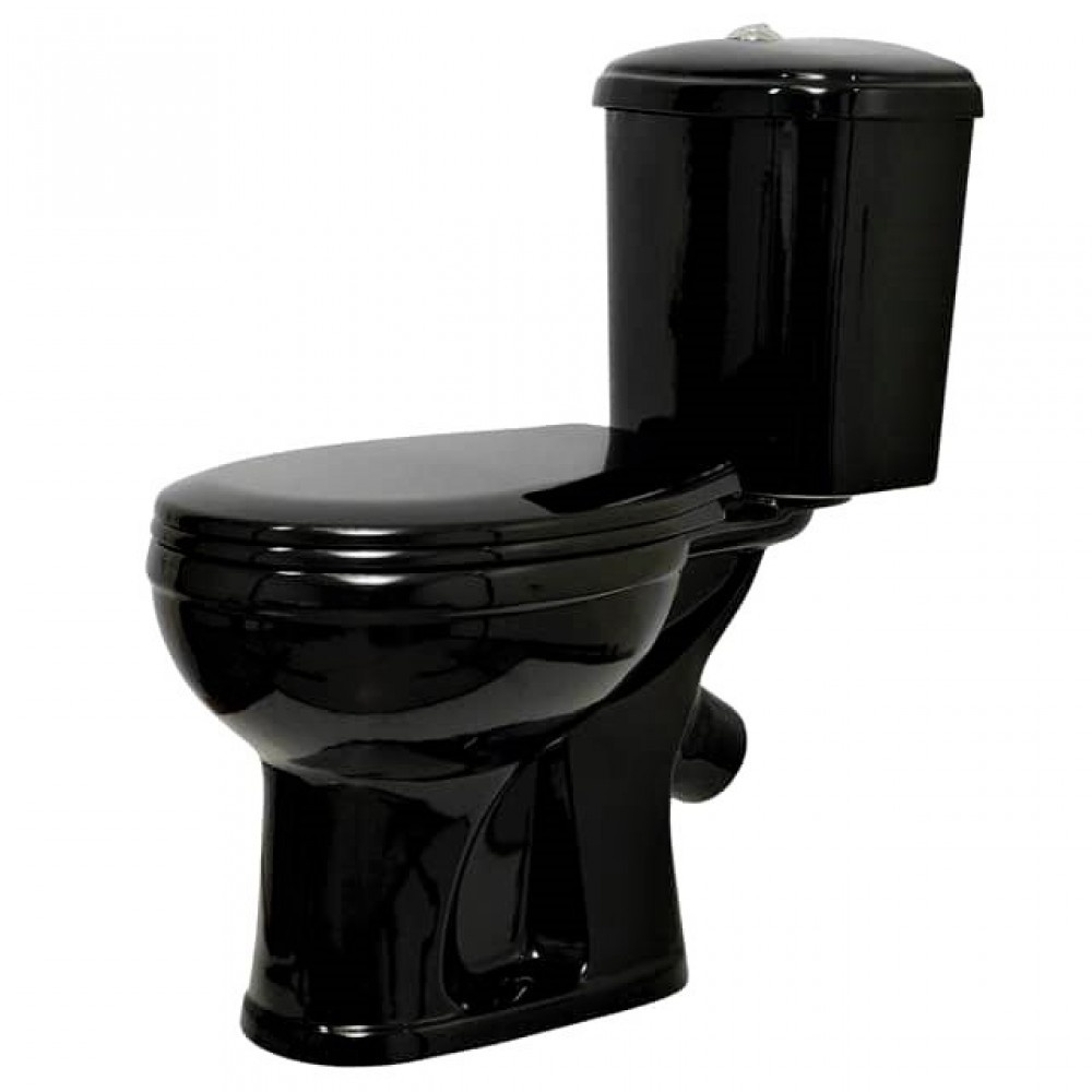 Унитаз Оскольская Керамика Эллиса Черный Косой Выпуск