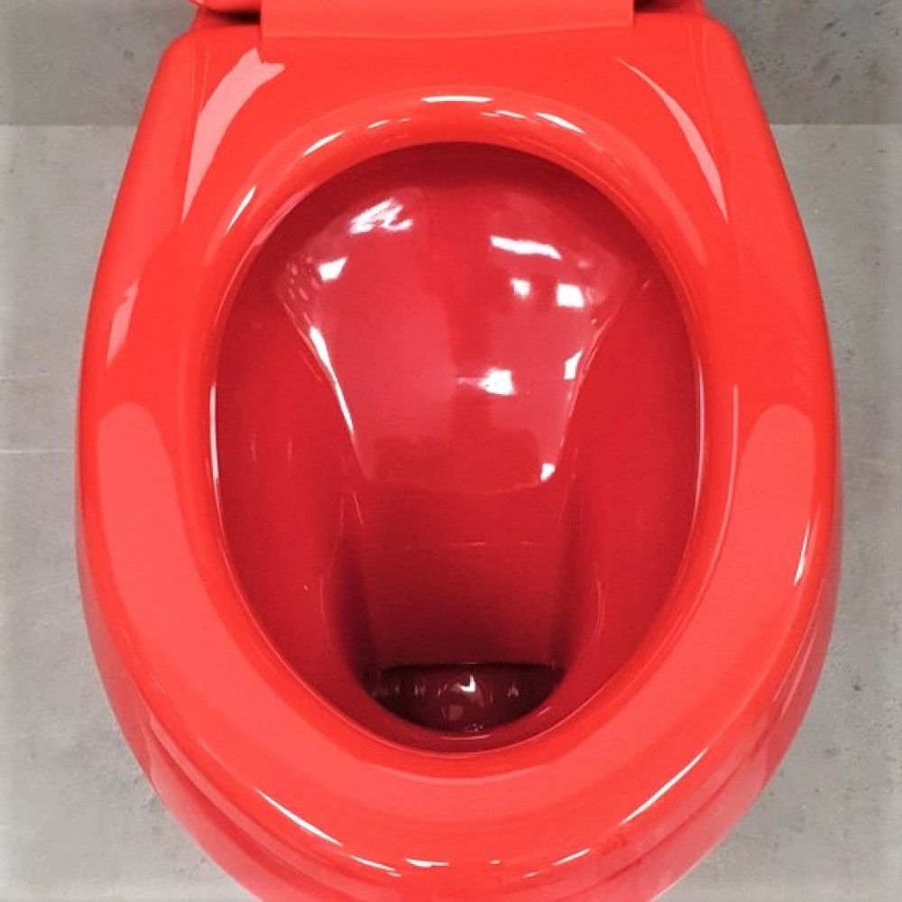 Унитаз Оскольская Керамика Эллиса Красный Косой Выпуск