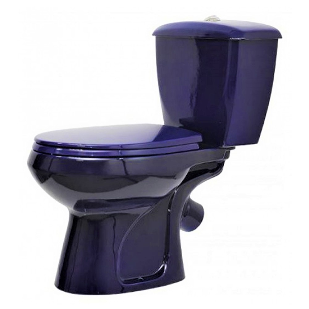 Унитаз Оскольская Керамика Эллиса Синий Косой Выпуск