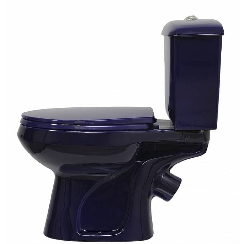 Унитаз Оскольская Керамика Эллиса Синий Косой Выпуск