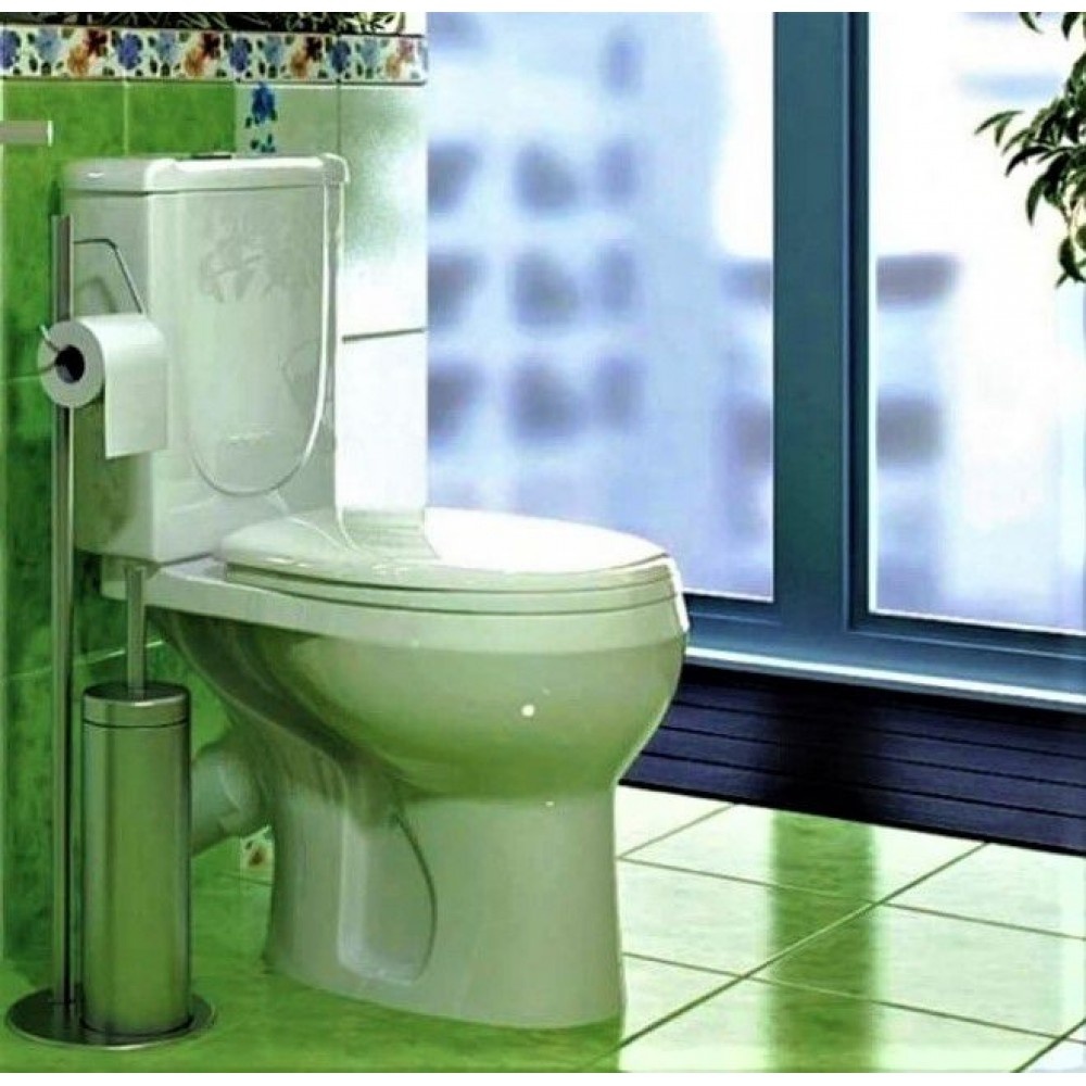 Унитаз Оскольская Керамика Ирида Белый Горизонтальный Выпуск