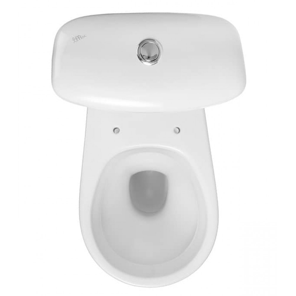 Унитаз Оскольская Керамика Суперкомпакт Косой Выпуск