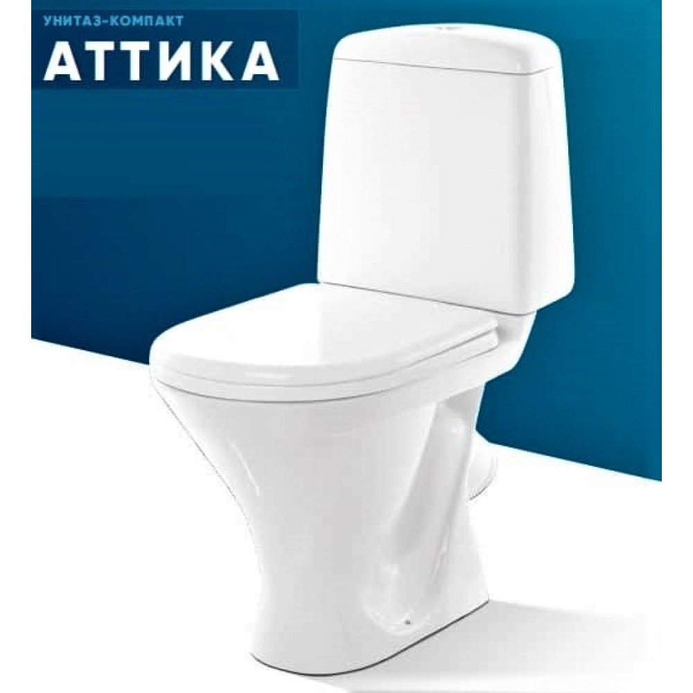Унитаз Sanita Аттика Эконом Косой Выпуск