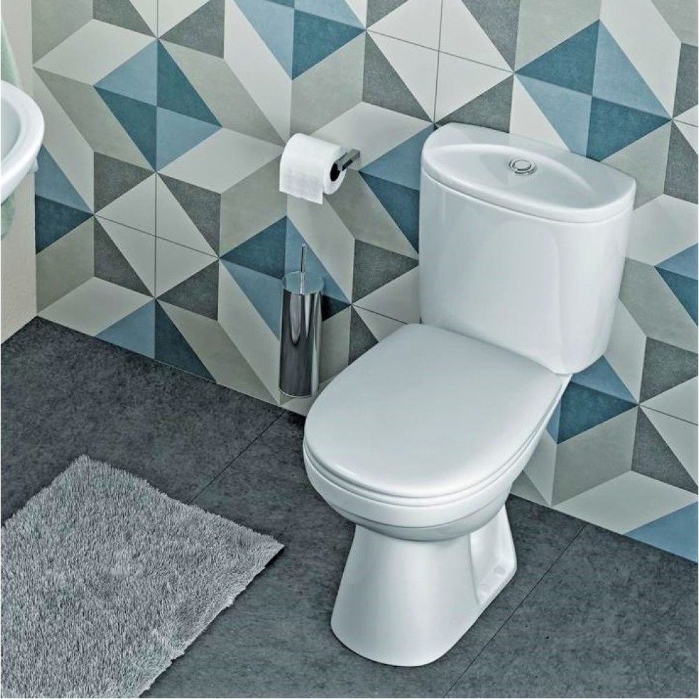 Унитаз Сантек Анимо Горизонтальный Выпуск