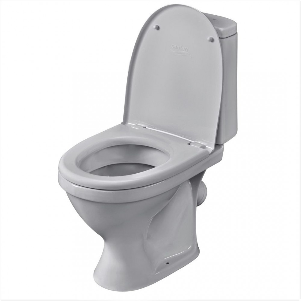 Унитаз Santeri Прайм Белый Выпуск Косой