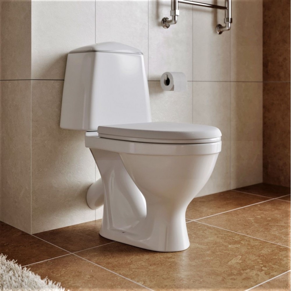 Унитаз Santeri Соната Белый Выпуск Косой