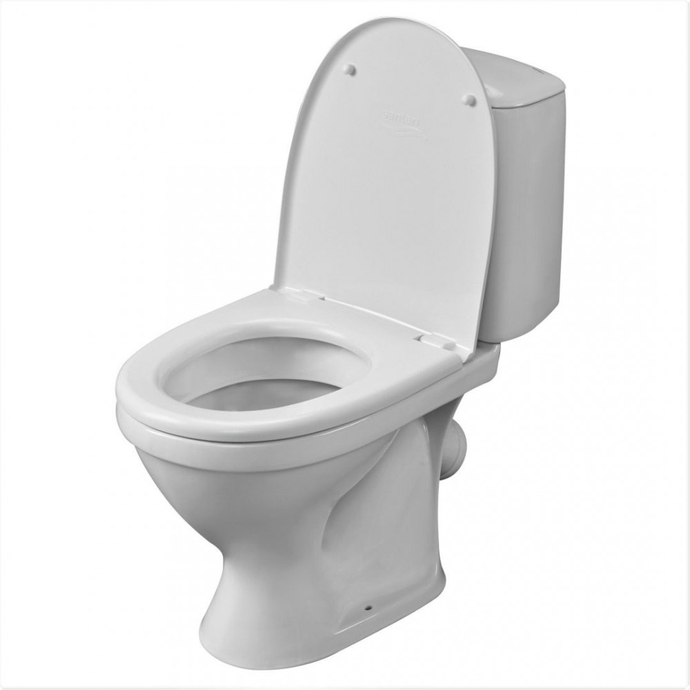 Унитаз Santeri Соната Белый Выпуск Косой