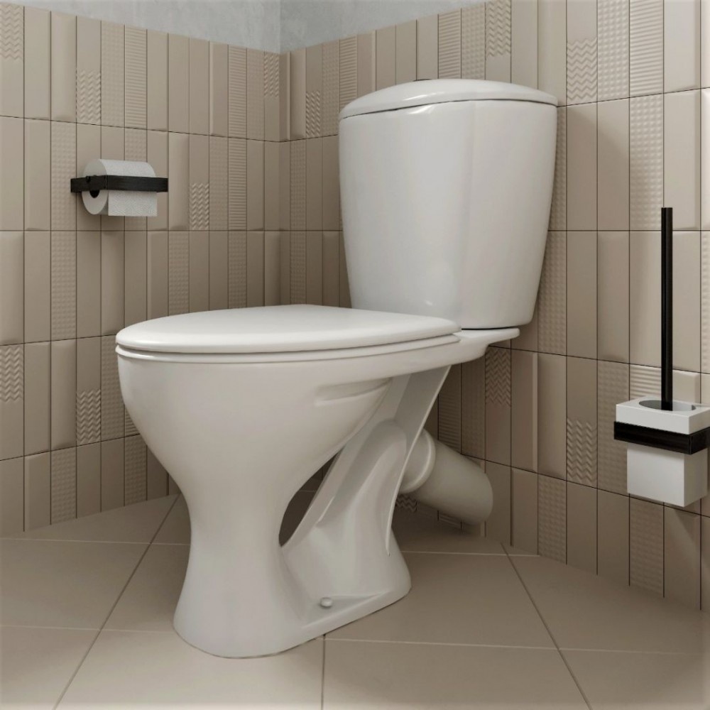 Унитаз-компакт Santeri Версия Белый Косой Выпуск