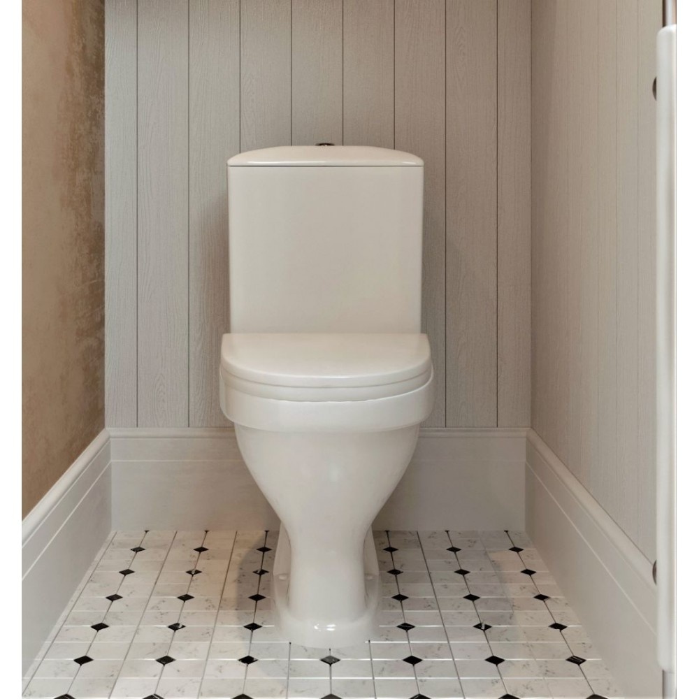 Унитаз-компакт Santeri Вест Белый Косой Выпуск