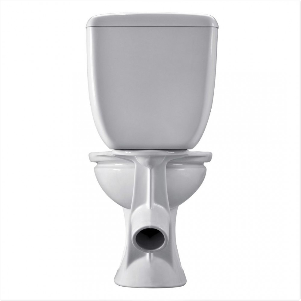 Унитаз-компакт Santeri Виктория Белый Тарельчатый Косой Выпуск