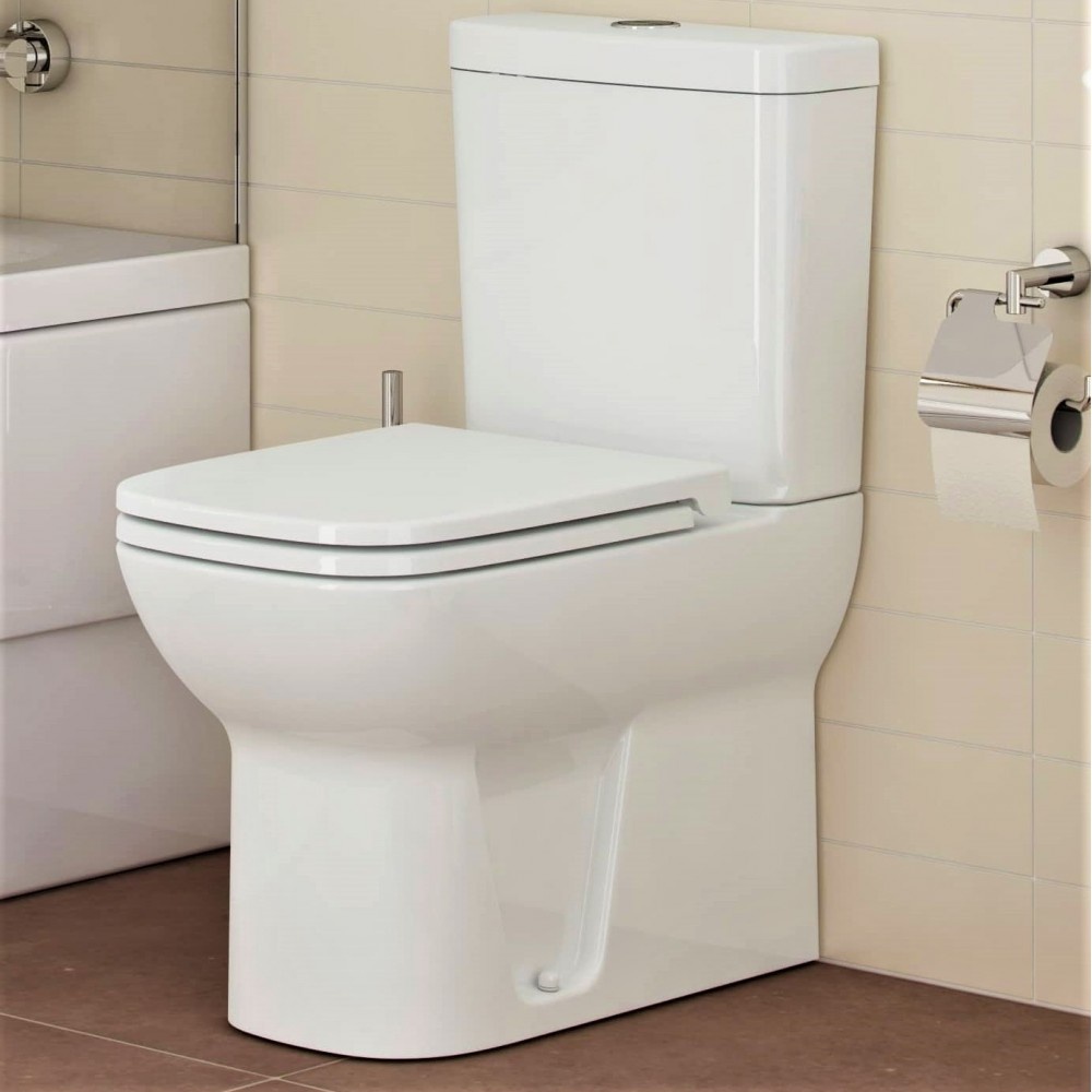 Унитаз Vitra S20 Горизонтальный Выпуск Прямоугольная Чаша