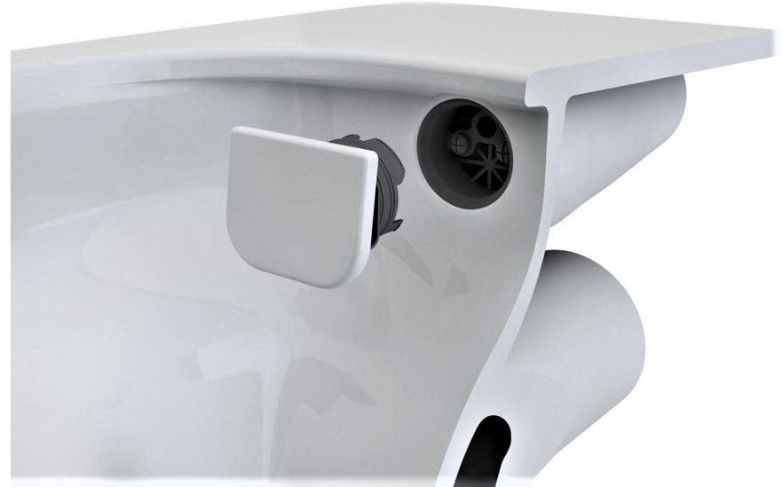 Унитаз Vitra Zentrum Горизонтальный Выпуск Безободковый